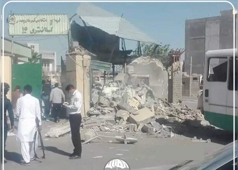 Zahidanda polis bölməsinə bombalı hücum: Zabit öldürüldü