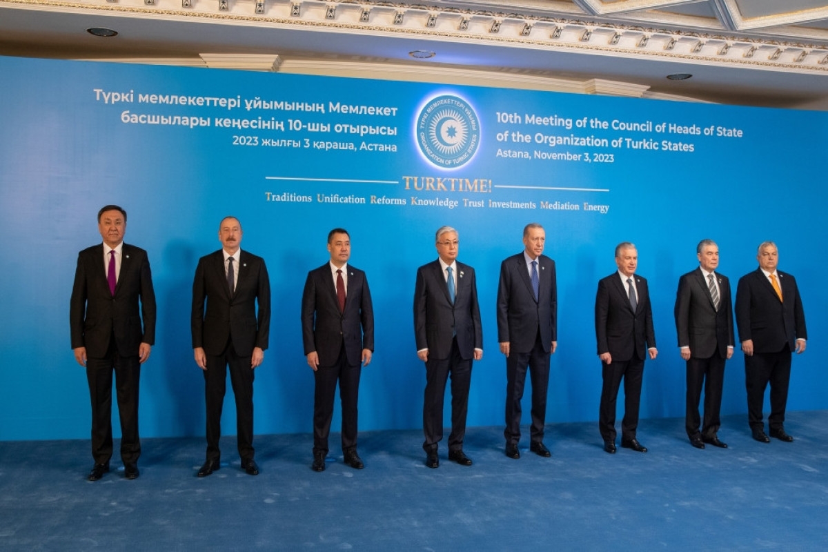 دهمین اجلاس سران سازمان کشورهای تُرک در قزاقستان آغاز شد