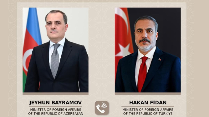 Azərbaycan və Türkiyə xarici işlər nazirləri ikitərəfli əməkdaşlıq və regional məsələləri müzakirə ediblər