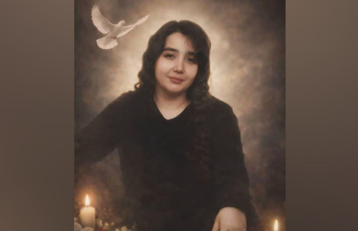 Zahra Dadkhah, a 22-year-old girl from Ardabil, was killed by direct fire from government forces