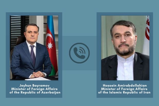 گفتگوی تلفنی وزرای خارجه آذربایجان و ایران