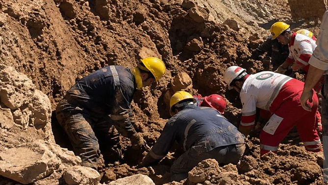 مرگ کارگر نوجوان در حادثه ریزش دیواره معدن سونگون
