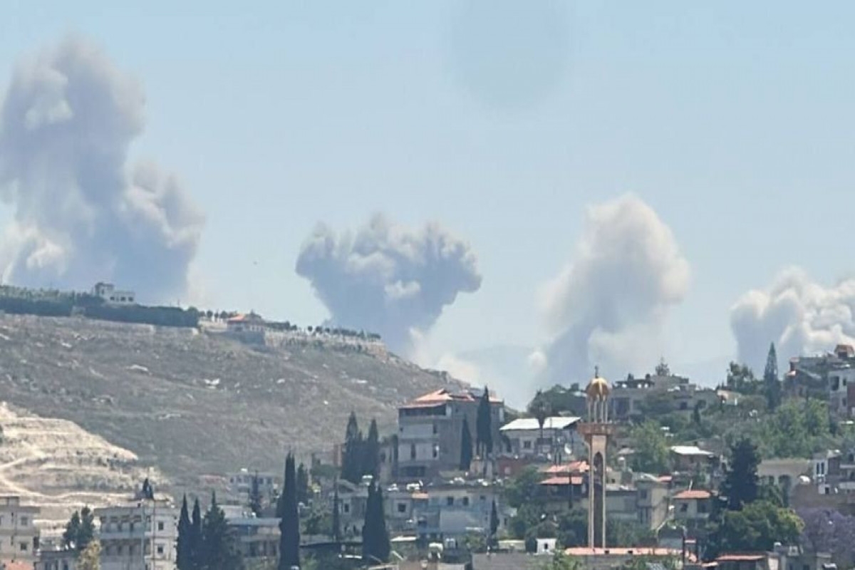 İsrail Lübnanda Hizbullah qərargahına zərbə endirib