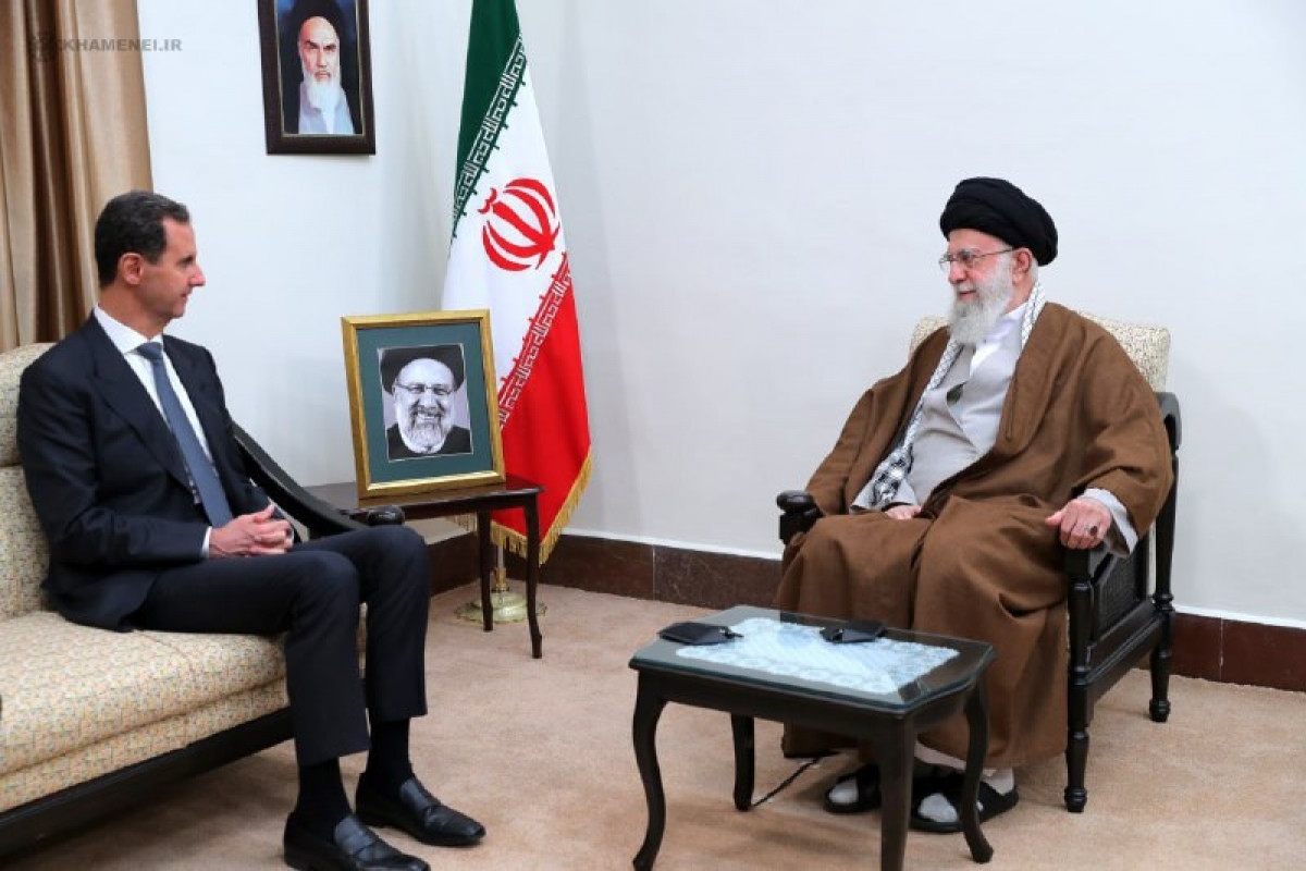 Bashar Assad met with Ali Khamenei