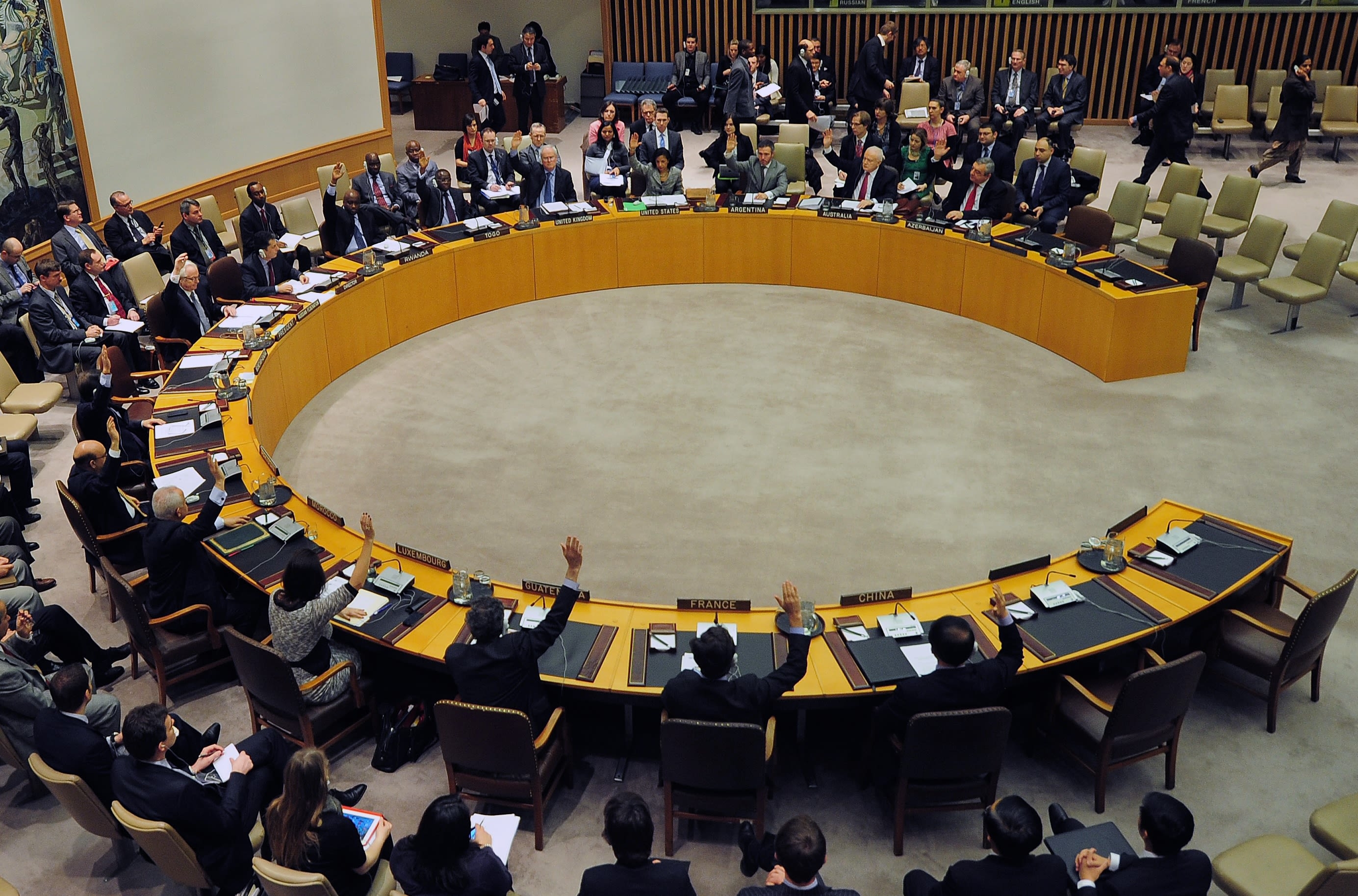 The document regarding Iran's attack on Israel has been sent to the UN Security Council