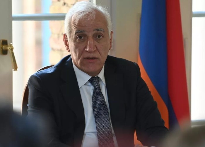 Ermənistan prezidenti Azərbaycana qarşı sərsəm iddialar səsləndirdi
