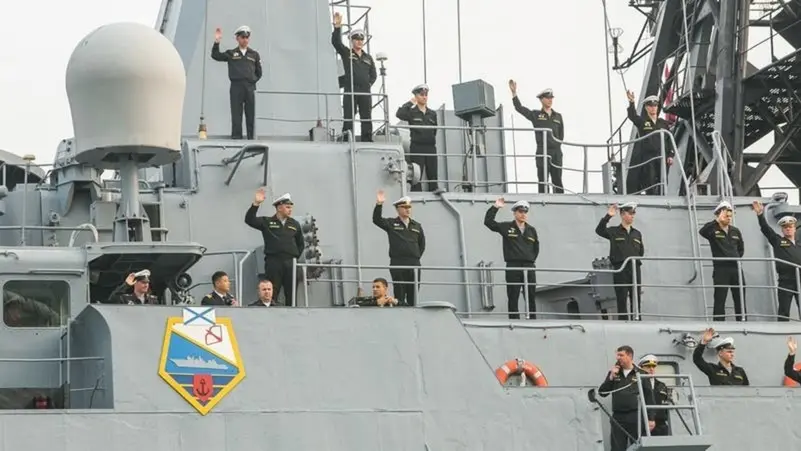 ورود چند کشتی جنگی روسیه به دریای سرخ