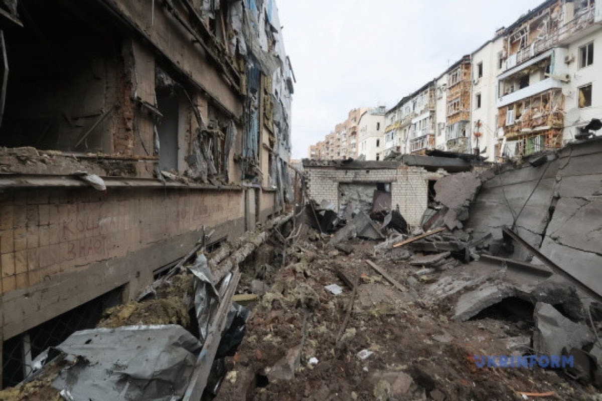 Ukraynaya son zərbələr nəticəsində 3 nəfər ölüb, 33 nəfər yaralanıb