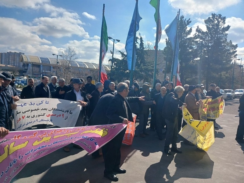 Azerbaijani pensioners held protests