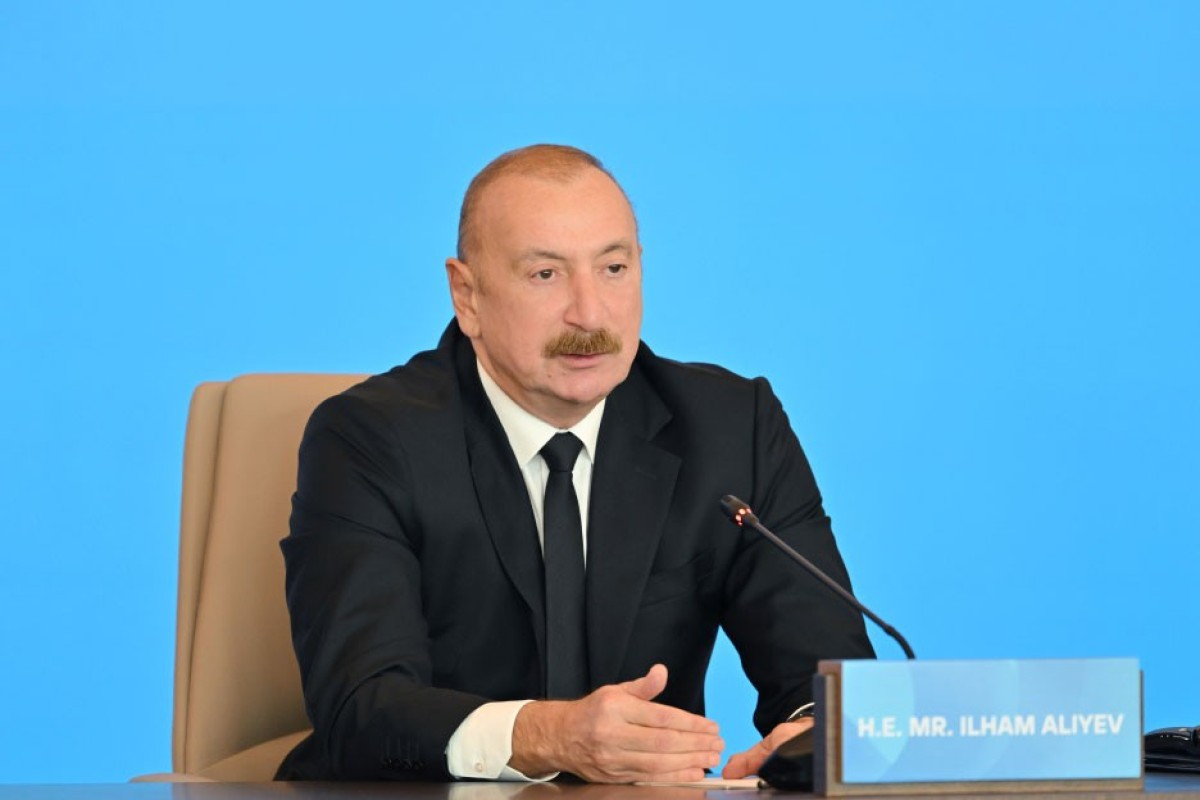 Prezident: Kiminsə bizə nəyisə diktə edə biləcəyi barədə əsassız düşüncələr bundan sonra da qətiyyətli mövqeyimizlə qarşılanacaq