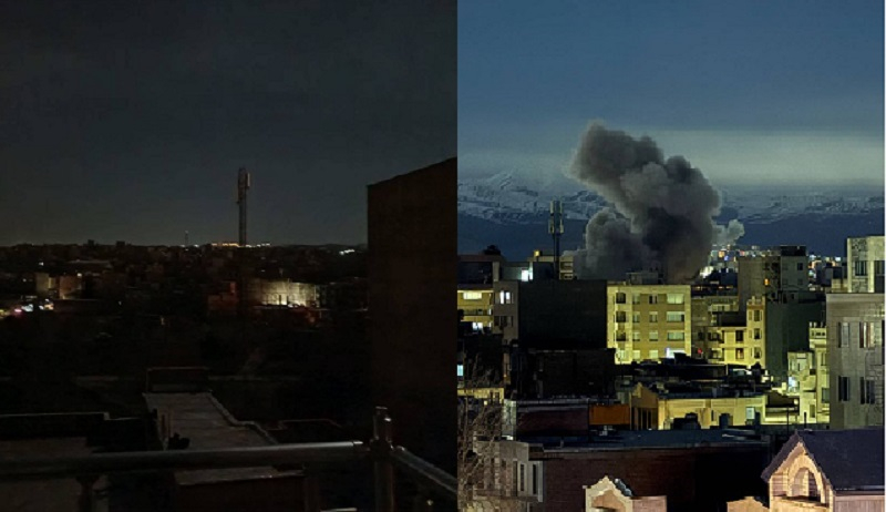 Şərqi və Qərbi Azərbaycan əyaltlərinin mərkəzləri bombalanıb