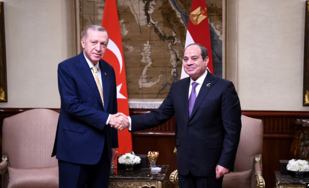مصر و ترکیه پس از پس از ۱۲ سال فصل تازه‌ای را در روابط خود باز کردند