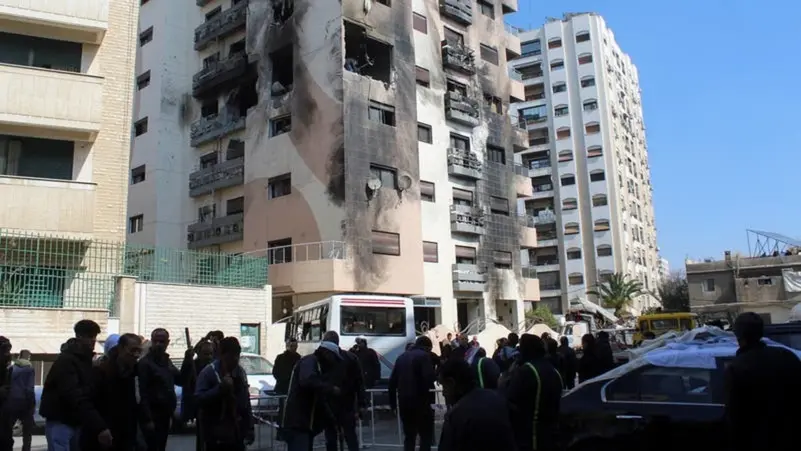 اسرائیل پایگاه حزب‌الله در دمشق را بمباران کرد