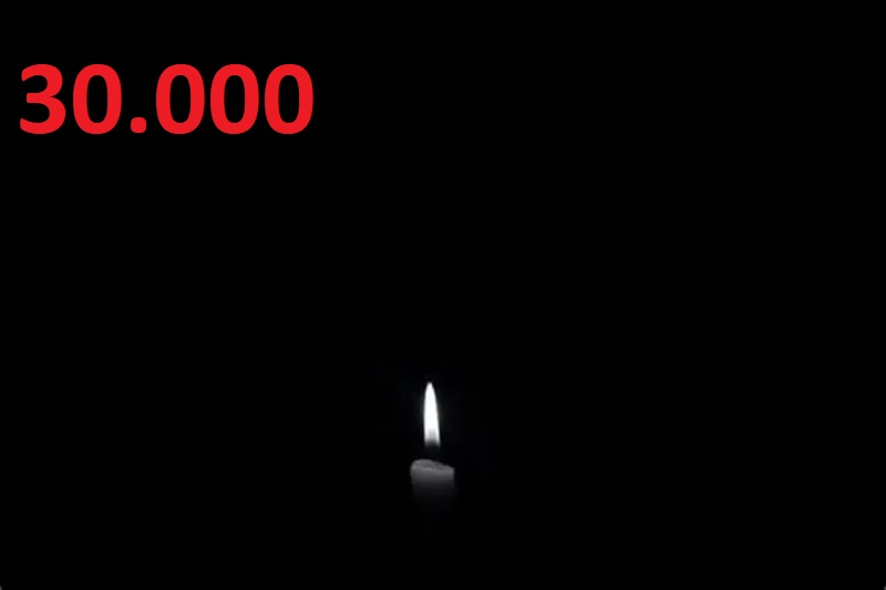 İranda iki gündə 30 min nəfər öldürülüb