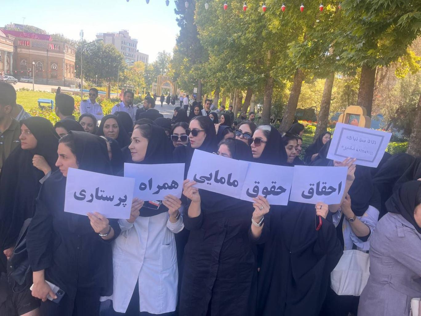 تداوم اعتراضات و تجمعات پرستاران