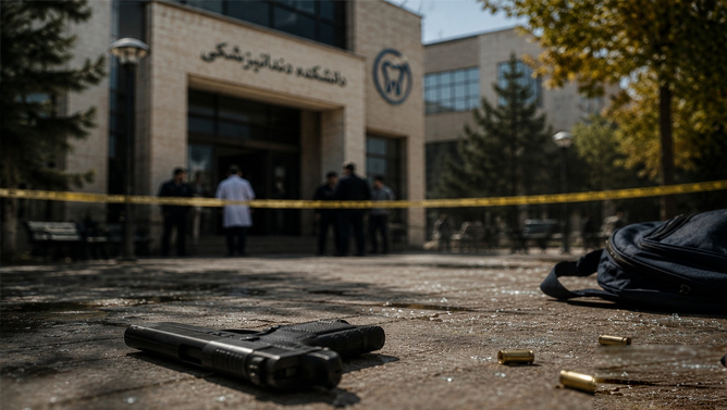Qəzvin Tibb Universitetində qətl və intihar