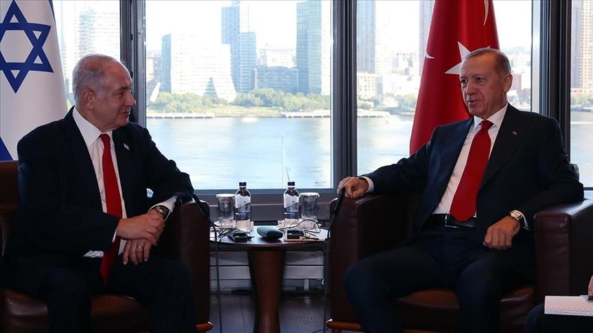 دیدار رئیس جمهور اردوغان با نتانیاهو در نیویورک