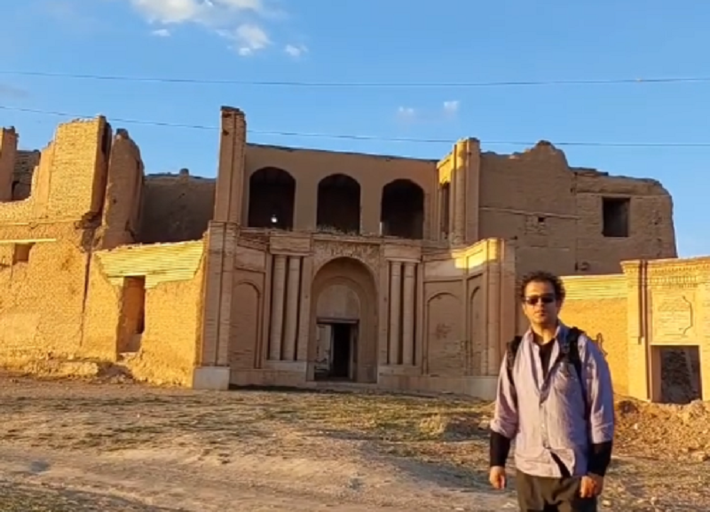 گزارش محمد علیمرادی از وضعیت اسفناک قلعه تاریخی دورباش تکاب (تیکان تپه)