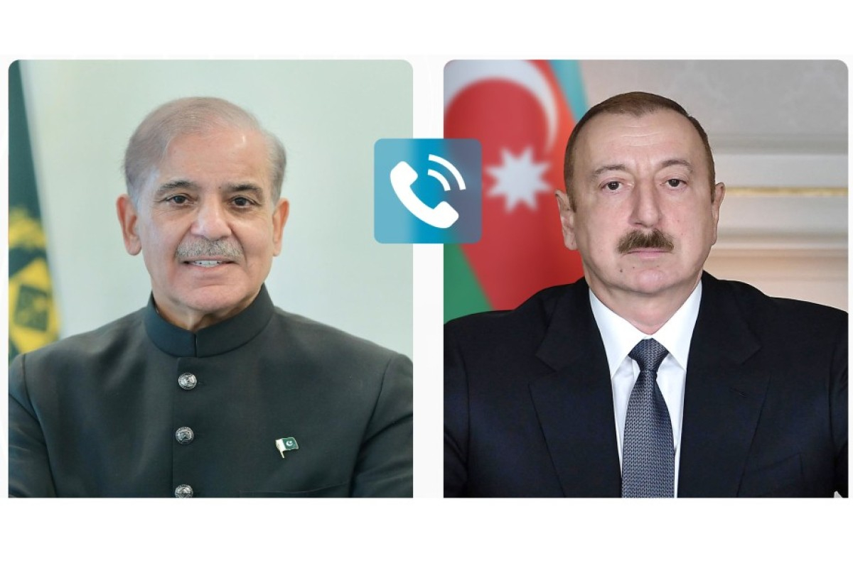 Şahbaz Şərif Azərbaycan Prezidentinə zəng edib, İranın hərbi hücumunu pisləyib