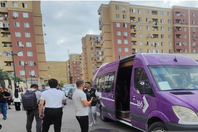 Ağdamın Kəngərli kəndinə növbəti köç karvanı yola salınıb