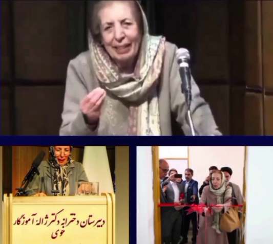 ملی گرایی ایرانی علیه زبان تورکی؛ افتتاح دبیرستانی در خوی به نام یکی از مخالفان آموزش به زبان مادری