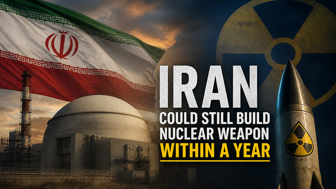 ایران هنوز متوقف نشده؛ یک سال تا بمب اتمی!