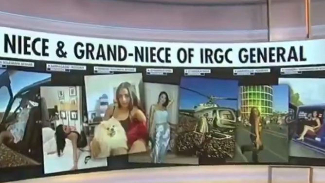 Qasım Süleymaninin qohumu həbsdən qaçmaq üçün keçmiş sevgilisinə zəng etdi (video)
