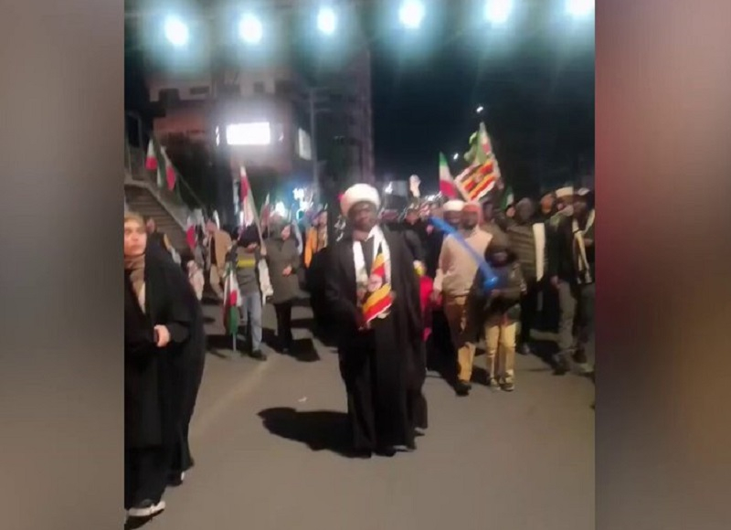 Uqandalılar Tehrandakı mitinqlərə cəlb olunur