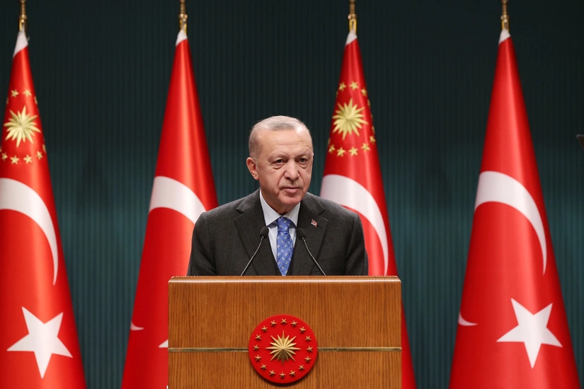 Ərdoğan Ermənistan və Azərbaycan arasında sülh prosesinin gedişindən məmnunluq ifadə edib