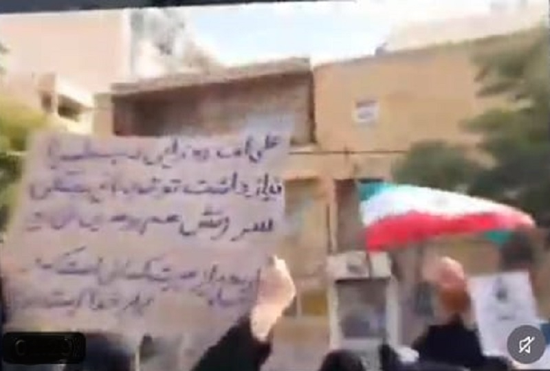 Təbrizdə də "hicab"la bağlı aksiya keçirilib