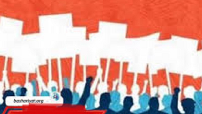 اعتراض استادان اخراجی مقابل وزارت آموزش‌وپرورش