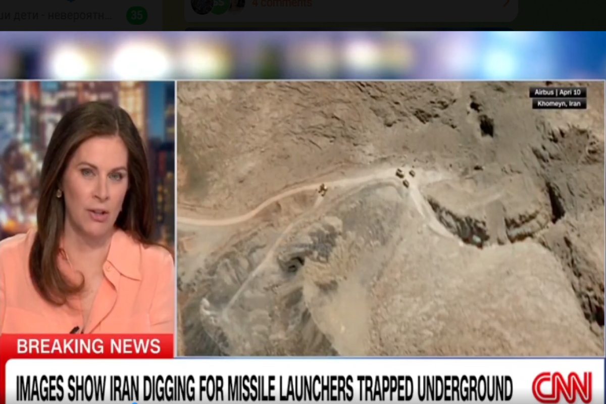 CNN: İran yeraltı tunellərdəki raket qurğularını çıxarır