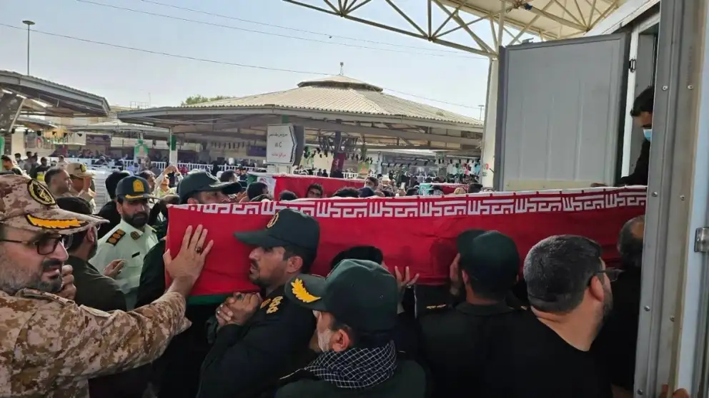 Mizan: İraqda həlak olan beş SEPAH üzvünün cənazəsi İrana gətirilib