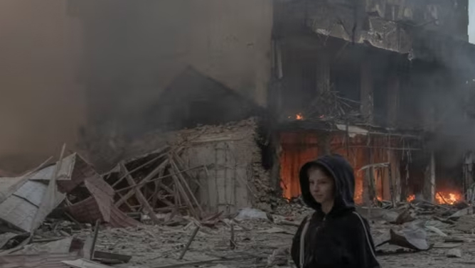 روسیه کی‌یف را با موشک هایپرسونیک هدف گرفت