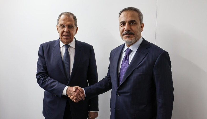 Hakan Fidan və Sergey Lavrov görüşüb