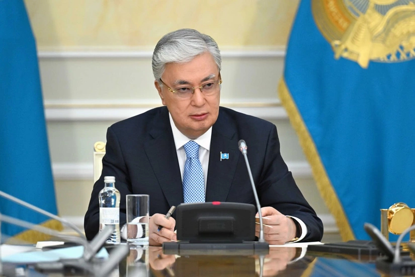Tokayev: Putinlə beynəlxalq vəziyyəti və ikitərəfli əməkdaşlığı müzakirə etdik