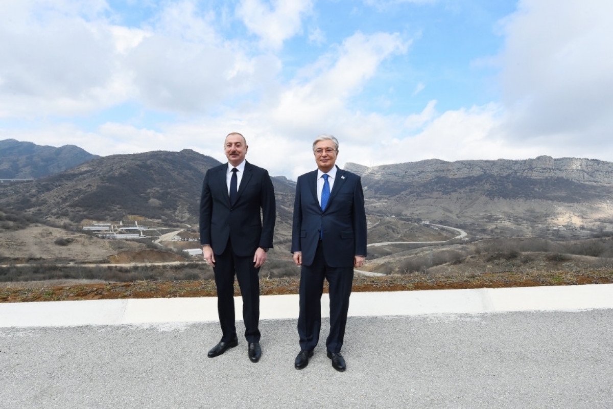 The Presidents of Azerbaijan and Kazakhstan visited Shusha
