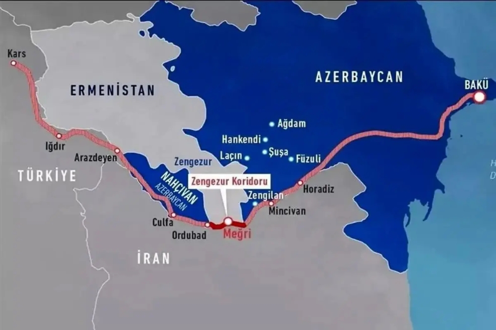 آمریکا و ارمنستان کریدور زنگه زور را بررسی کردند
