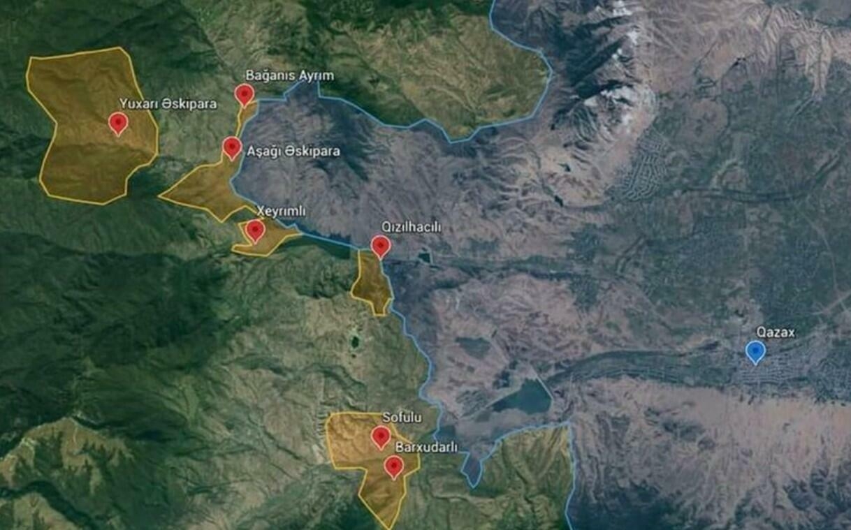درخواست آذربایجان برای بازگرداندن 4 روستای اشغالی توسط ارمنستان