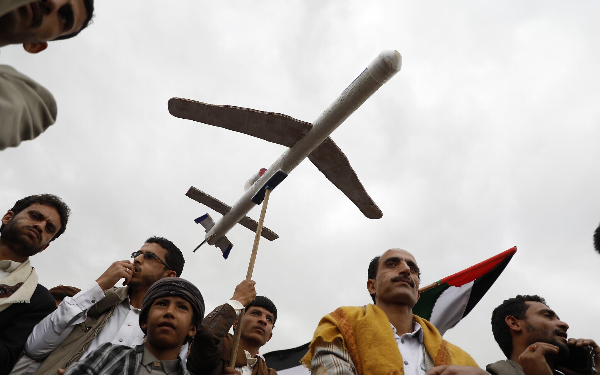 Two Houthi drones shot down off Yemen