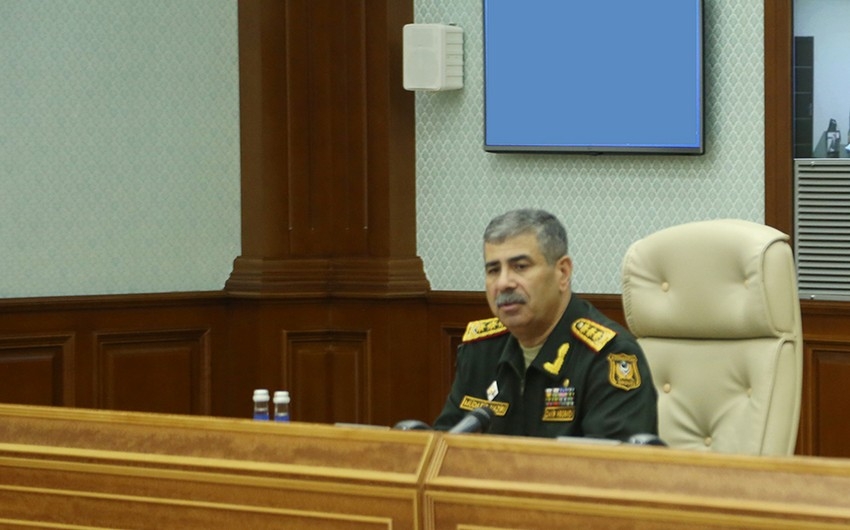 "Ordumuz yeni müasir silah və hərbi texnikalar alacaq"-Nazir