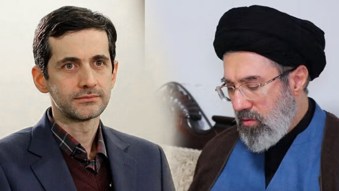 برو و در لانه‌ات پناه بگیر؛ کنایه پسر پزشکیان به مجتبی خامنه‌ای