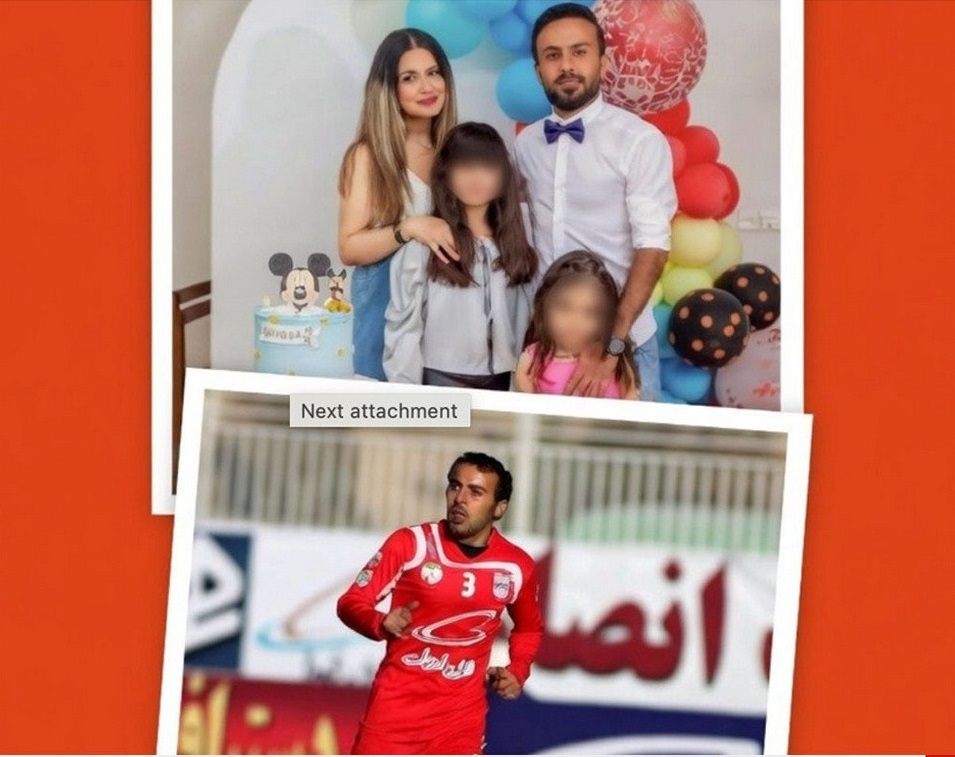 جمهوری اسلامی «مجتبی ترشیز» بازیکن تیم تراکتور آذربایجان و همسرش را در اعتراضات کشت