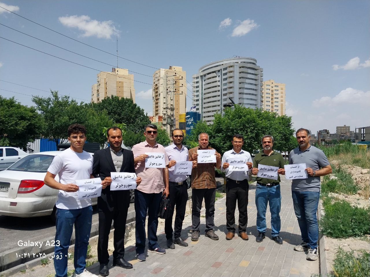 حمایت فعالین ملی آذربایجان از اعتصاب کامیون‌داران