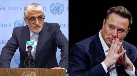 ایلان ماسک و سفیر ایران در سازمان ملل محرمانه دیدار کردند