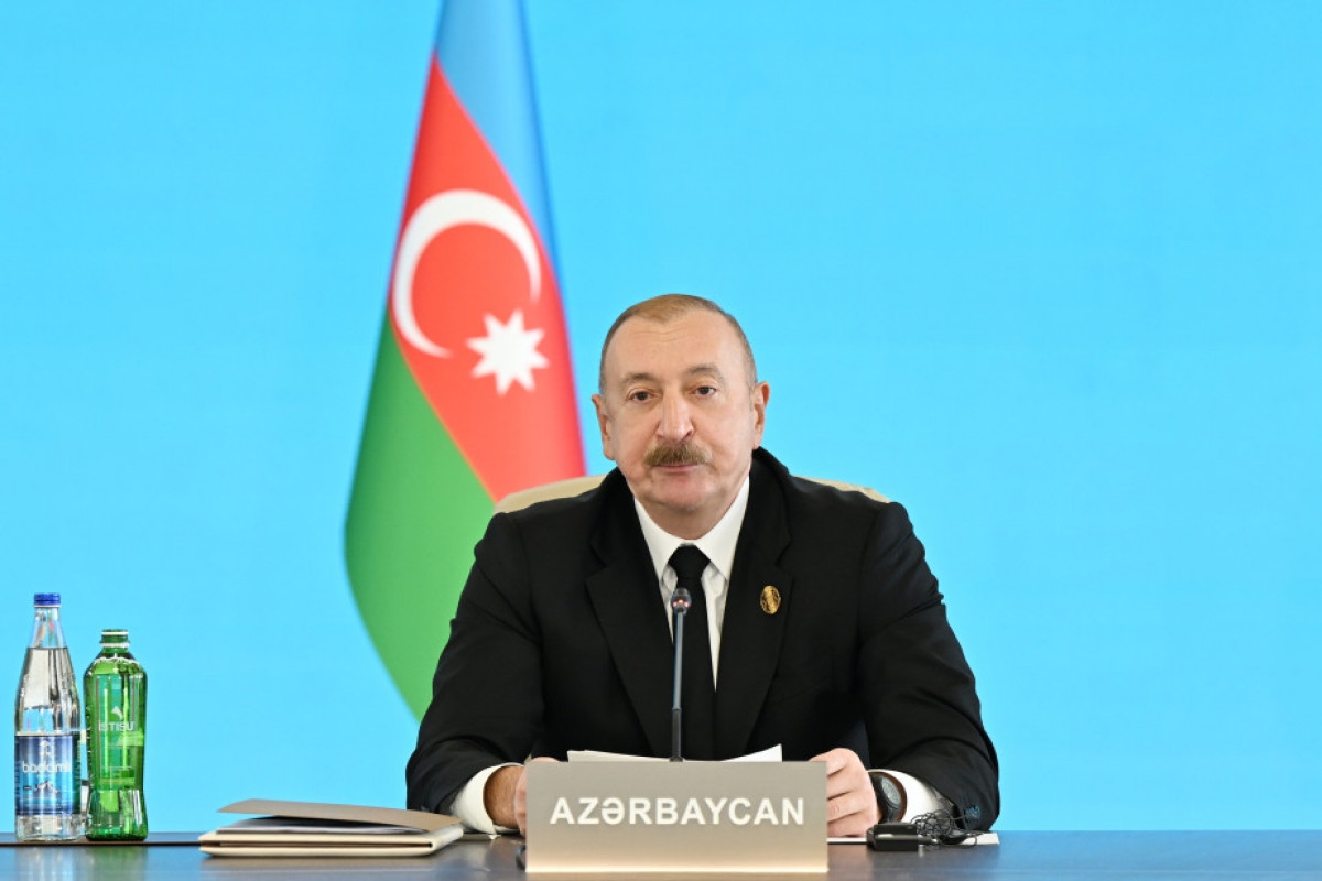 Azərbaycan Prezidenti I Türkoloji Qurultayın 100 illiyinin keçirilməsini təklif edib
