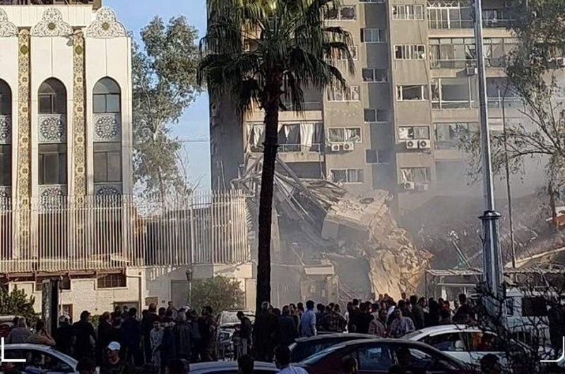 Israel: The building that was hit in Damascus was the headquarters of the Quds forces of the IRGC