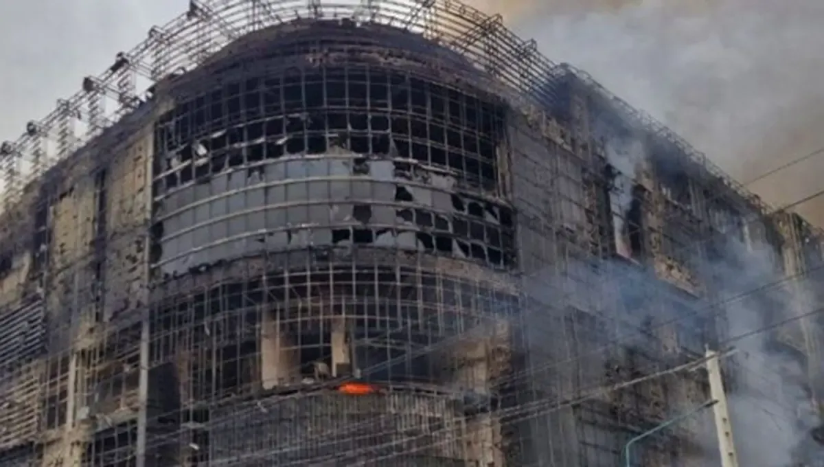 Tehranda ticarət mərkəzində yanğın - 11 ölü, 41 yaralı