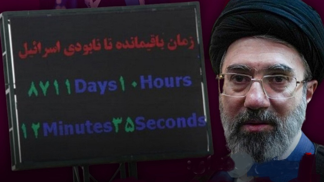 مجتبی خامنه‌ای اسرائیل را به نابودی تهدید کرد