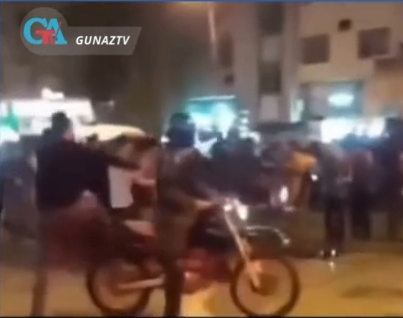 Təbrizdə etirazçılarla rejim qüvvələri arasında toqquşma yaşanıb - VİDEO